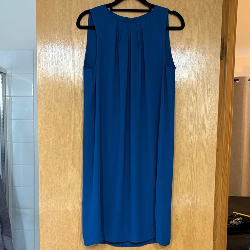 NWT H&M Sleeveless Blue Shift Dress-Sz. 4